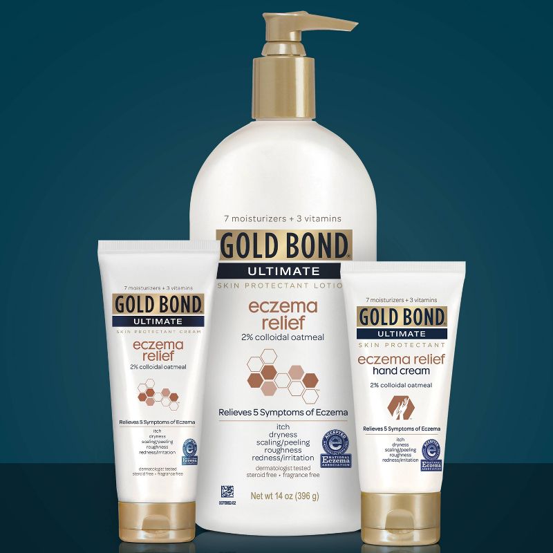 Unscented Gold Bond Eczema Hand and Body Lotions - 14 fl oz