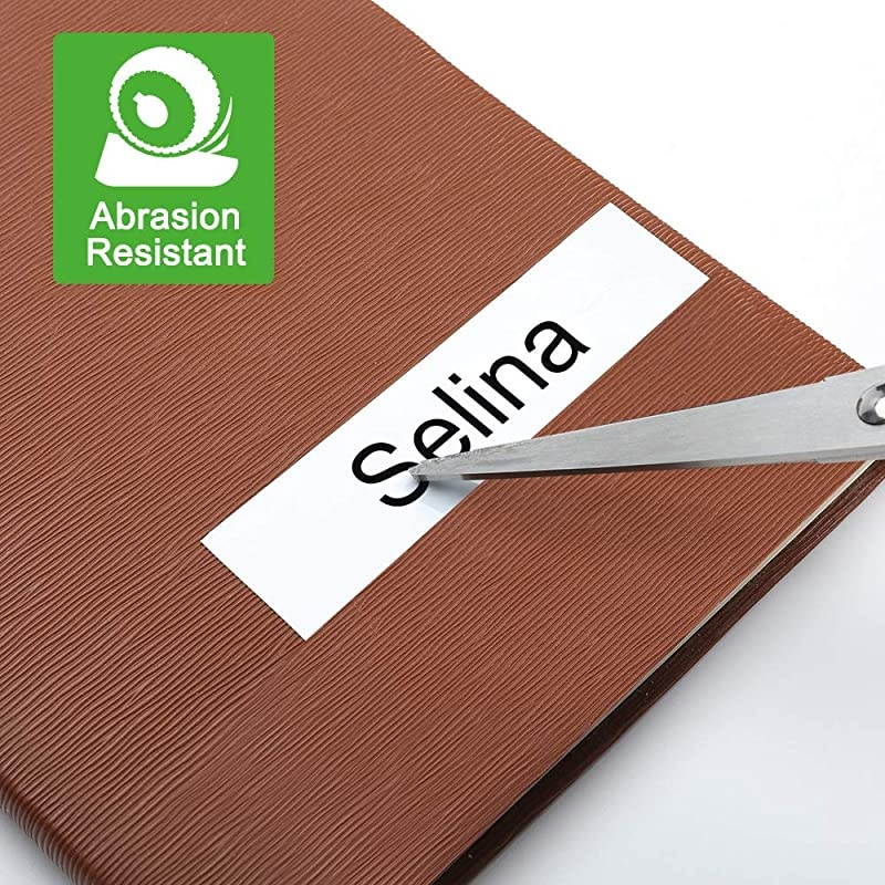 Compatible Label Tape Replacement for Brother PTouch TZe Label Tape 18mm 07 Inch Laminated Black on OrangeRedBlueYellowGreen for P Touch D400 D600 1880 Label Maker 34 inch 5Pack