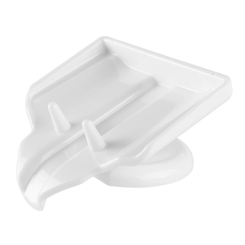 Waterfall Bathroom Soap Dish White - Hastings Home