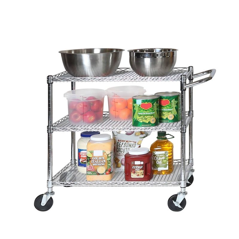 Seville Classics NSF Listed Industrial All-Purpose Utility Cart