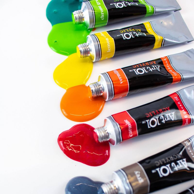 215pc Deluxe Artist Set in Wood Case - Art 101