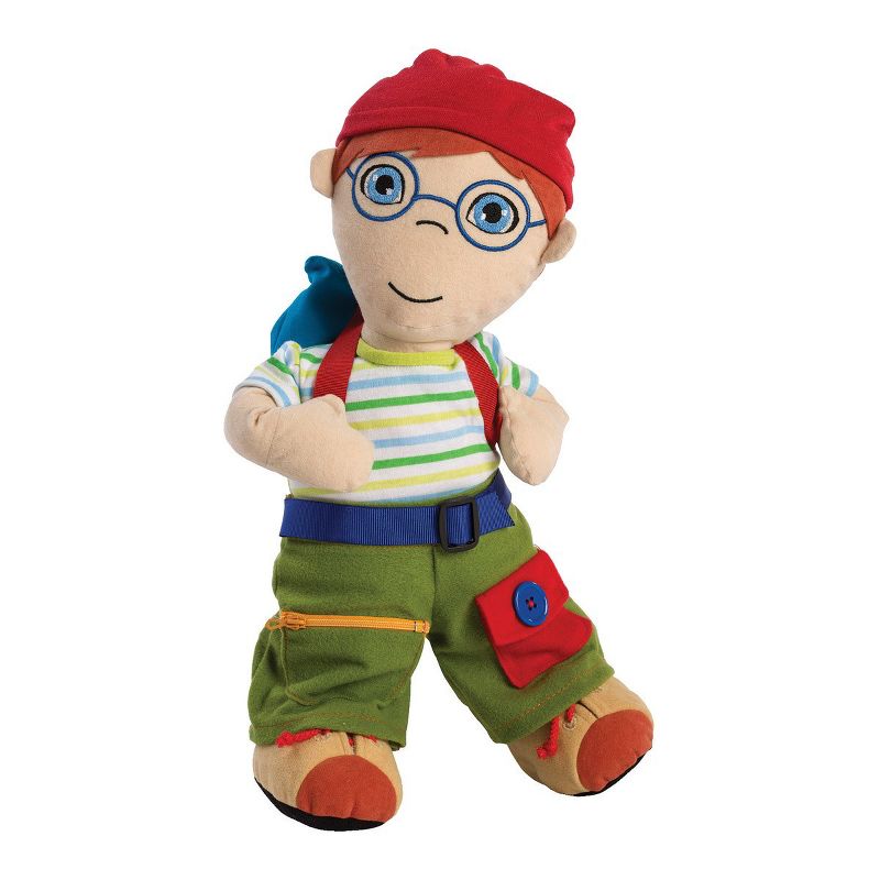 Miniland Fastening Learn To Dress 15" Doll - Male