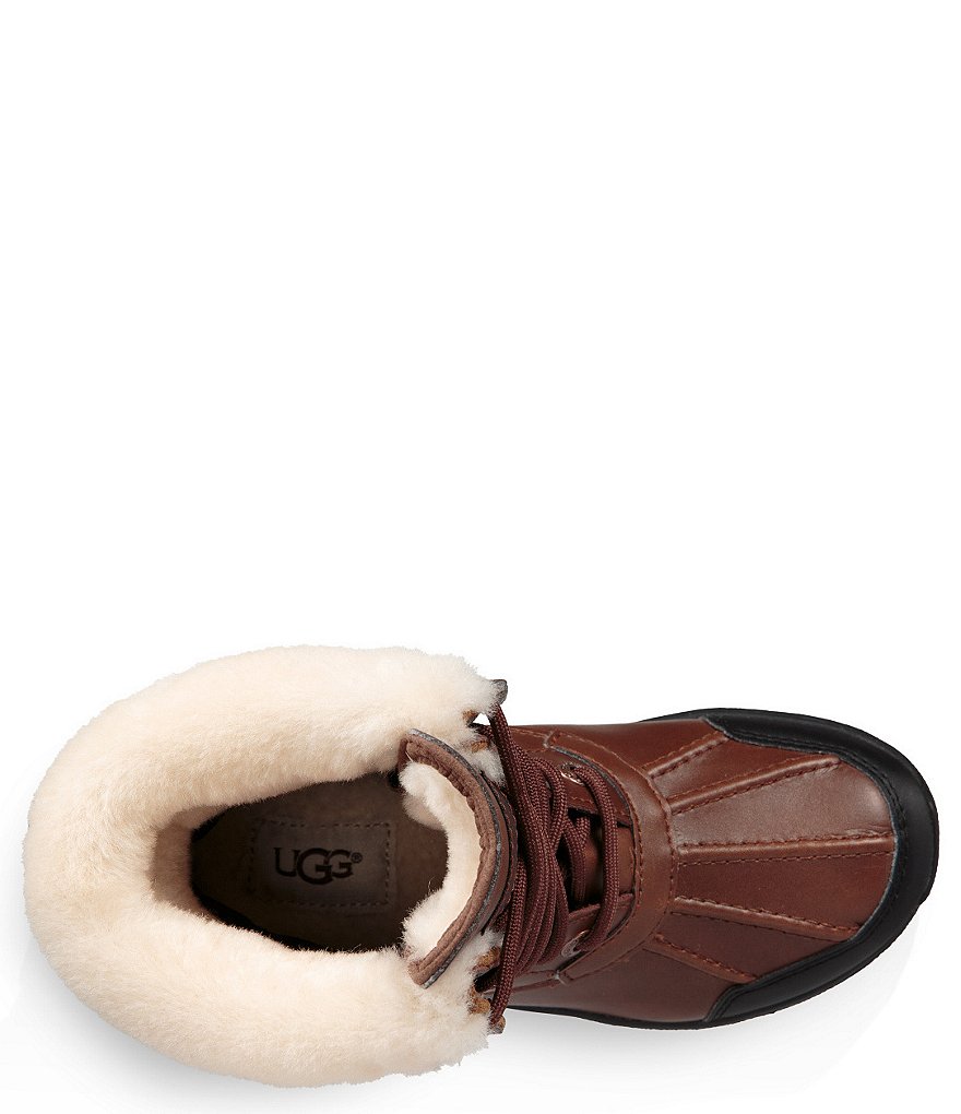 UGG&reg; Kids' Butte II Waterproof and Leather Winter Boots (Youth)