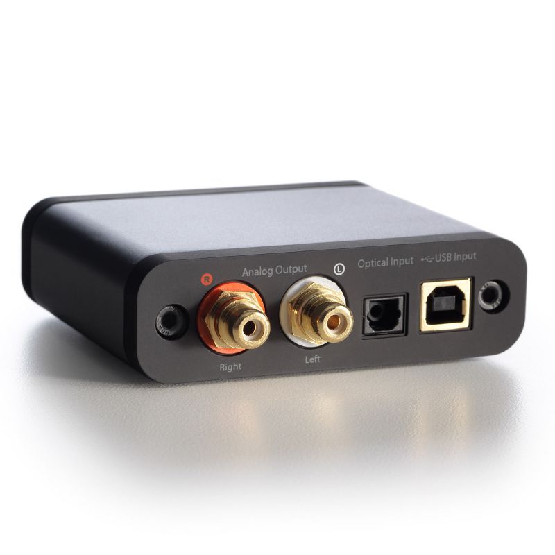 Audioengine D1 Premium 24-Bit DAC With Headphone Amp (Black)