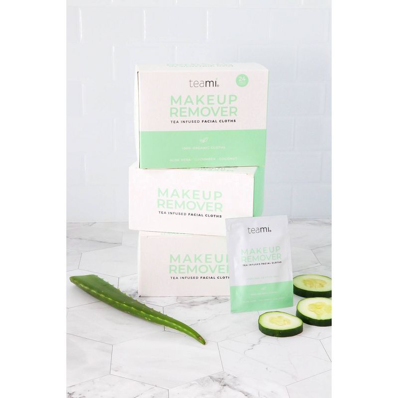 Teami Makeup Remover Wipes - 24ct