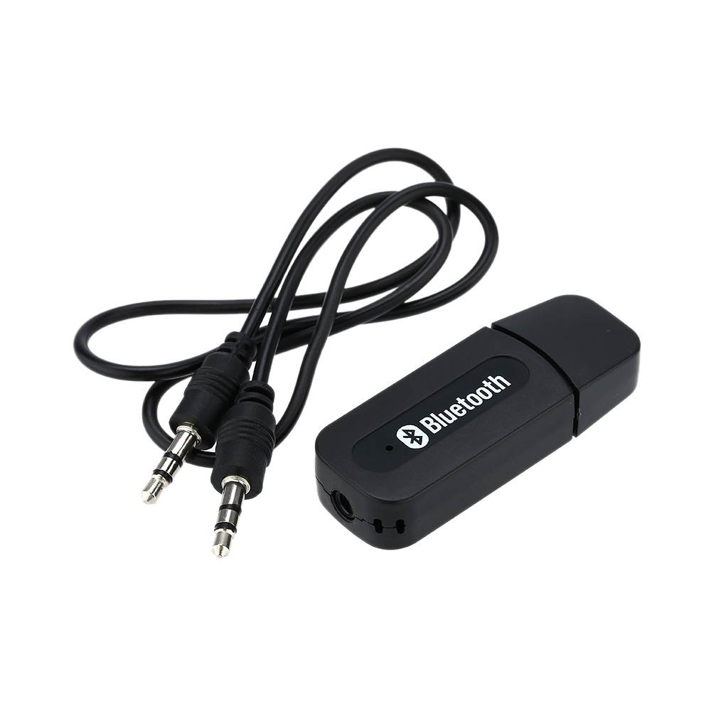 Mini USB Wireless BluetoothAudio Receiver 3.5mm AUX Music Adapter Car AUX Home Audio System