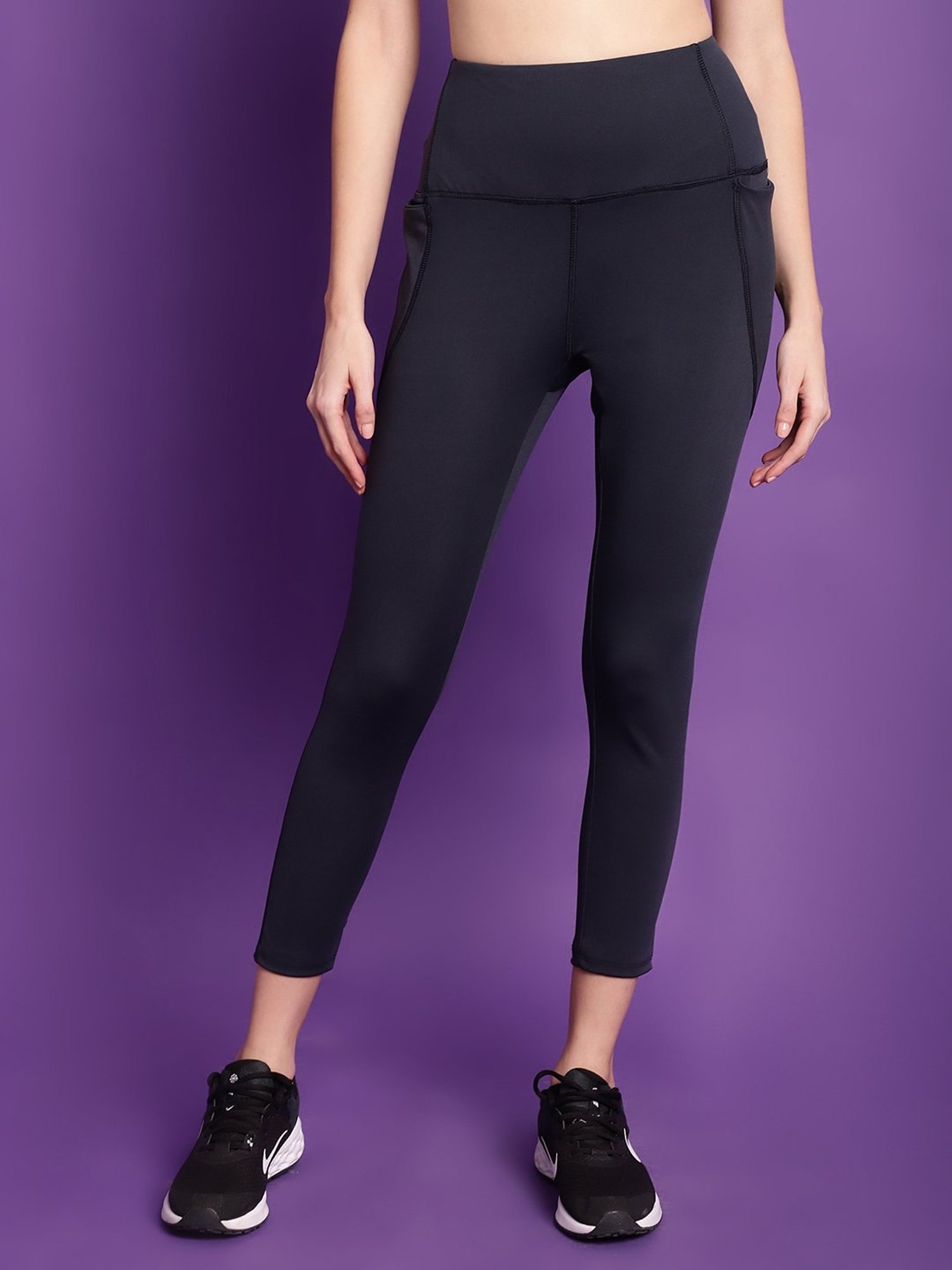 TAG 7 Navy Mid Rise Tights