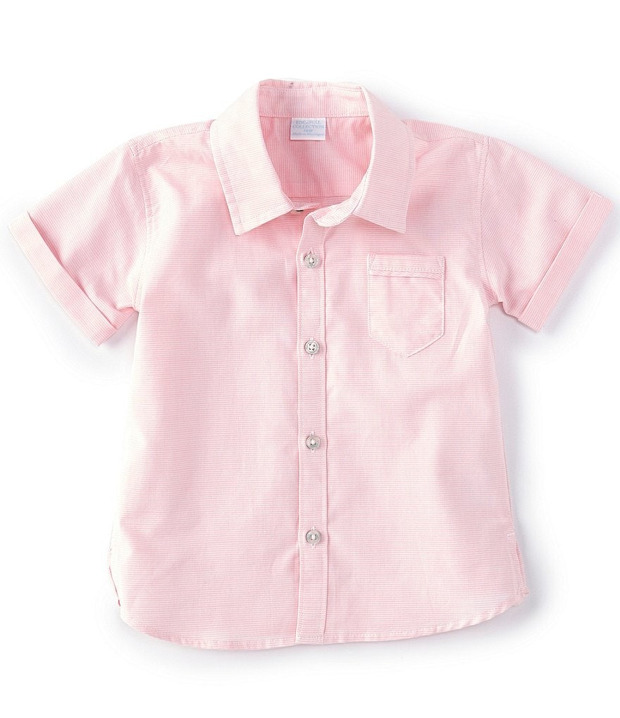 First Wave Baby Boys 12-24 Months Long-Sleeve Ribbed Henley Tee