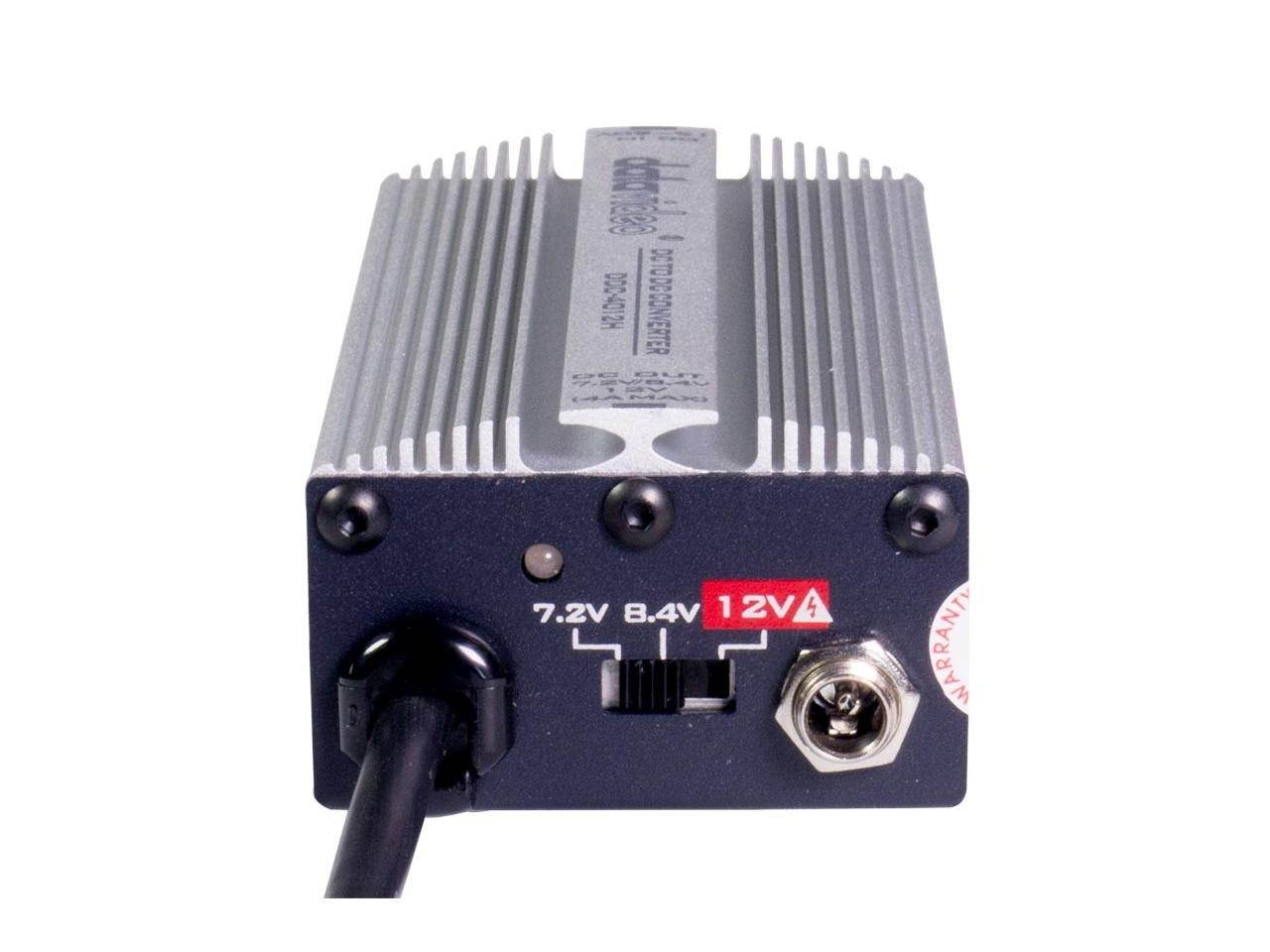 Datavideo DDC-4012H In-Line XLR DC-DC Converter 7.2/8.4/12V