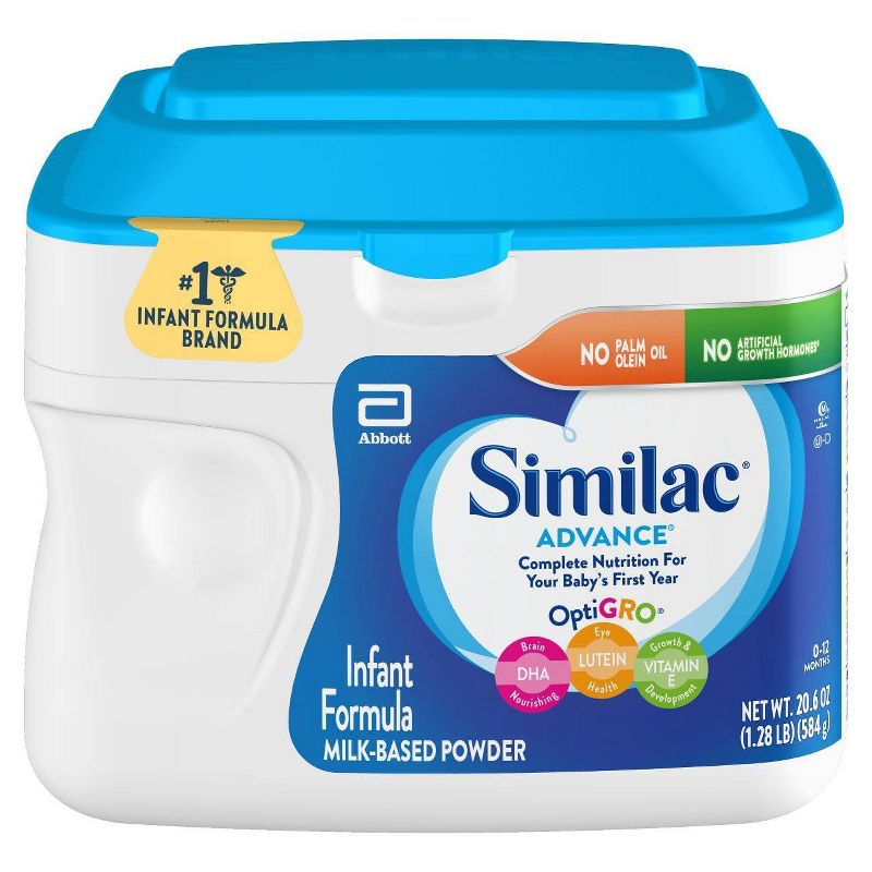 Similac Advance Infant Formula with Iron Powder - 20.6oz