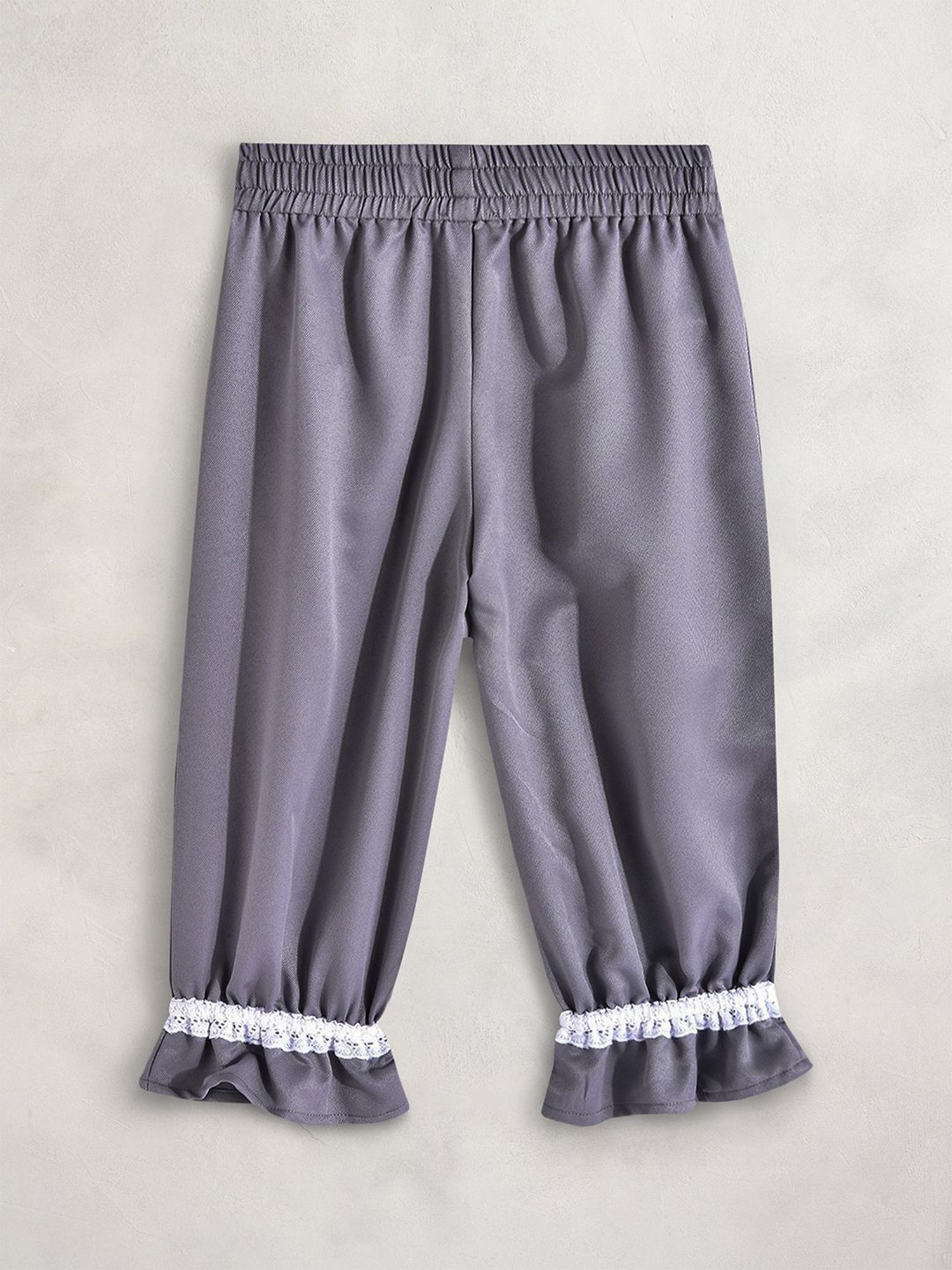 Cherry Crumble by Nitt Hyman Girls Grey Regular Fit Top Set