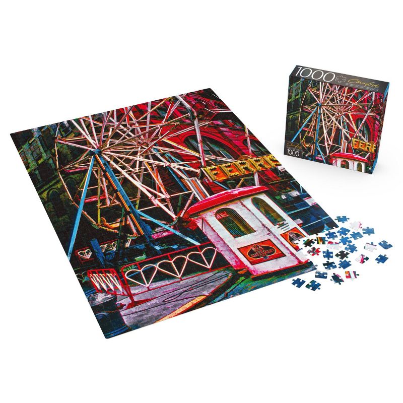 Cardinal Chris Lord: Ferris Wheel on Mott Street Puzzle - 1000pc