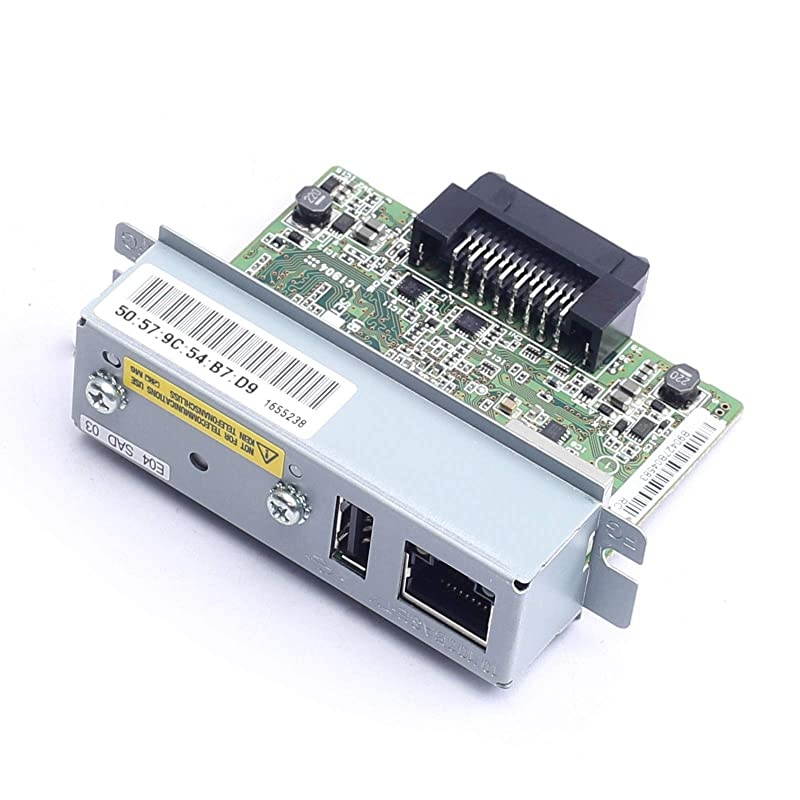 Compatible with Epson UBE04 Ethernet Interface C32C824541 with USB TMU220PB T81 U288 T88IV