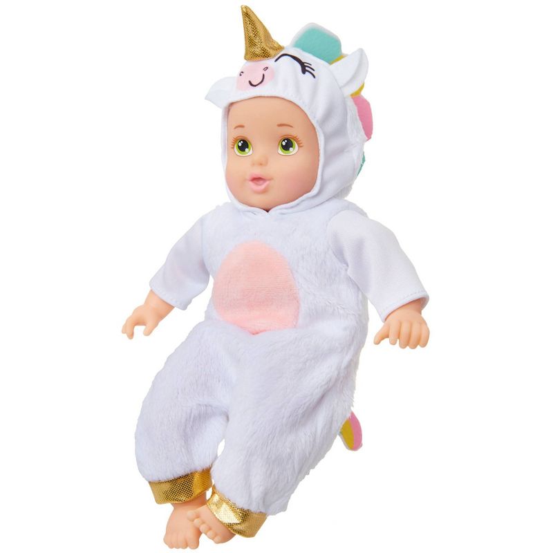 Perfectly Cute My Lil' Deluxe Baby 8" Baby Doll White Unicorn