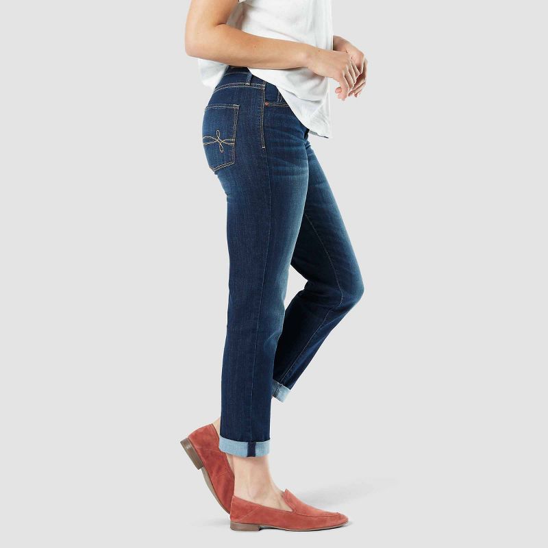Sail Blue Wide Leg Pocketed High Waist Jeans