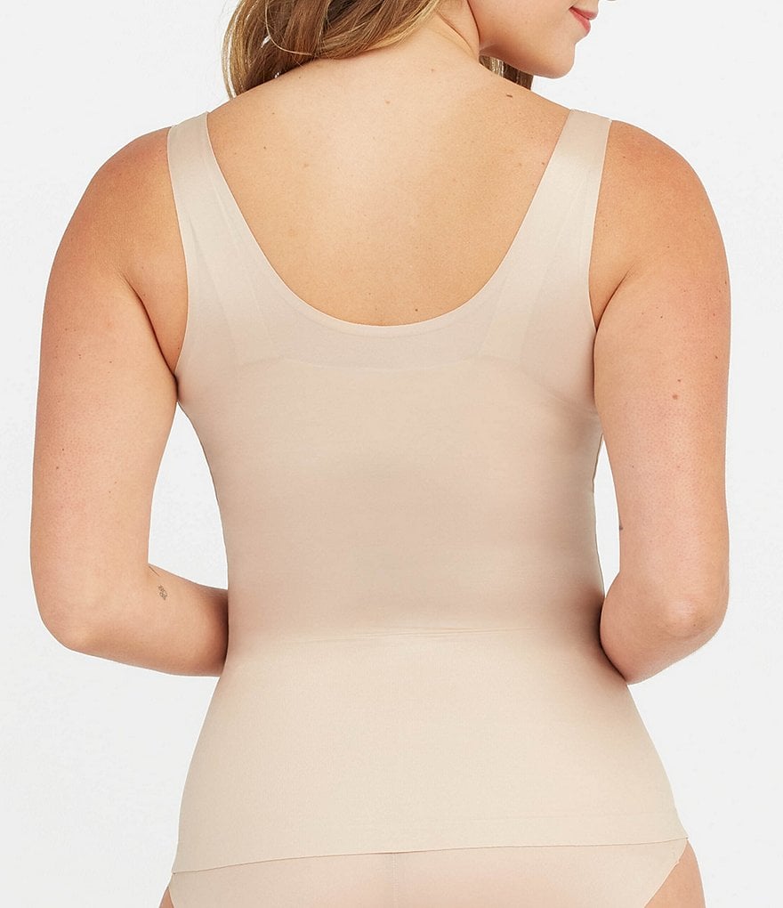 Spanx Thinstincts 2.0 Lightweight Flat Neck Tummy Shaping Tank