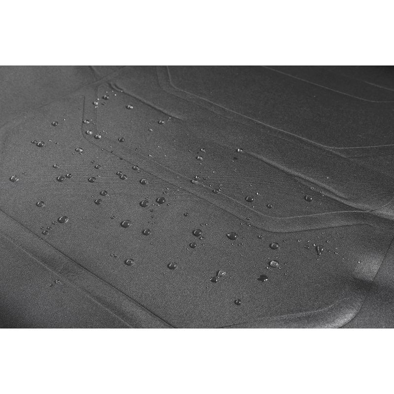 Type S 4"x15"x4" Wave Slip-on Waterproof Seat Protector Black