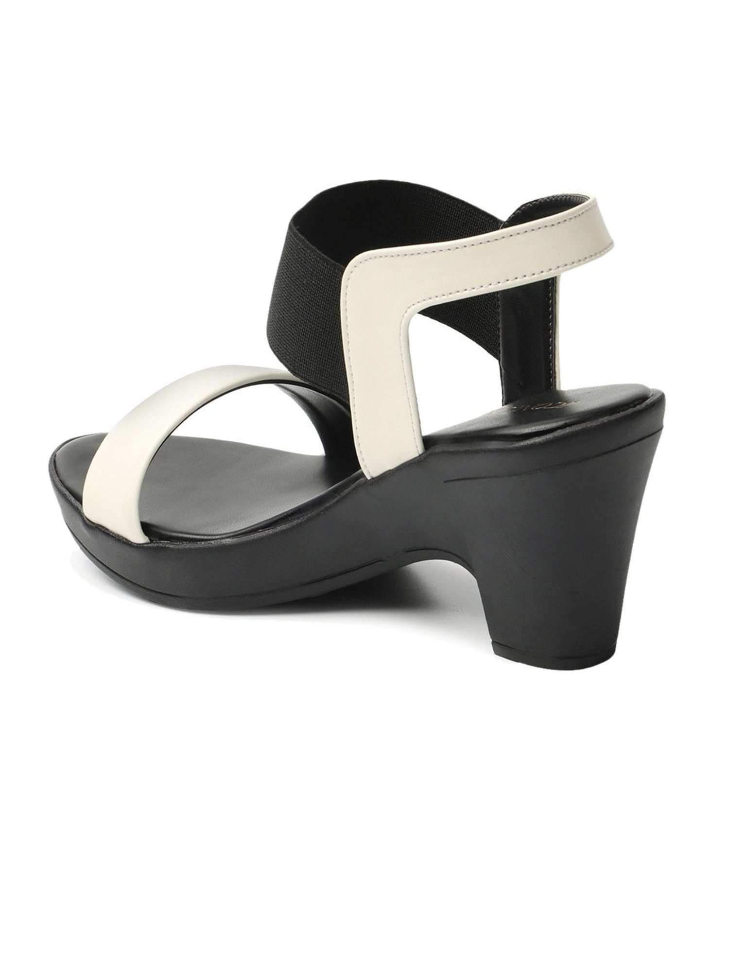 Iconics Women's White Back Strap Sandals