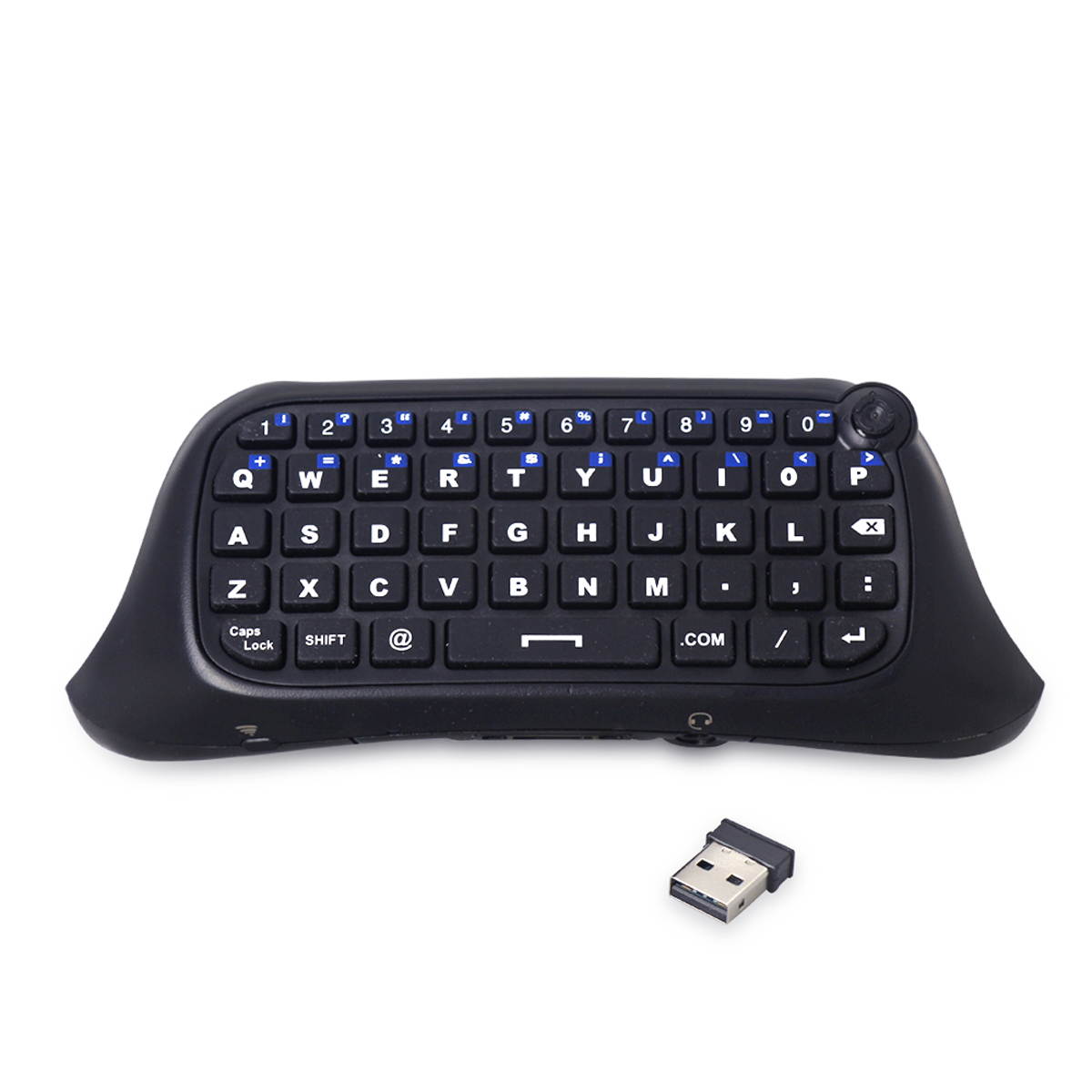 Xbox One Keyboard, Mini Wireless Gaming Chatpad Keypad Gamepad with 3.5mm Audio/Headset Jack & Mouse Function for Microsoft Xbox One, Xbox One S Controller & PC Computer Laptop - 2.4GHz