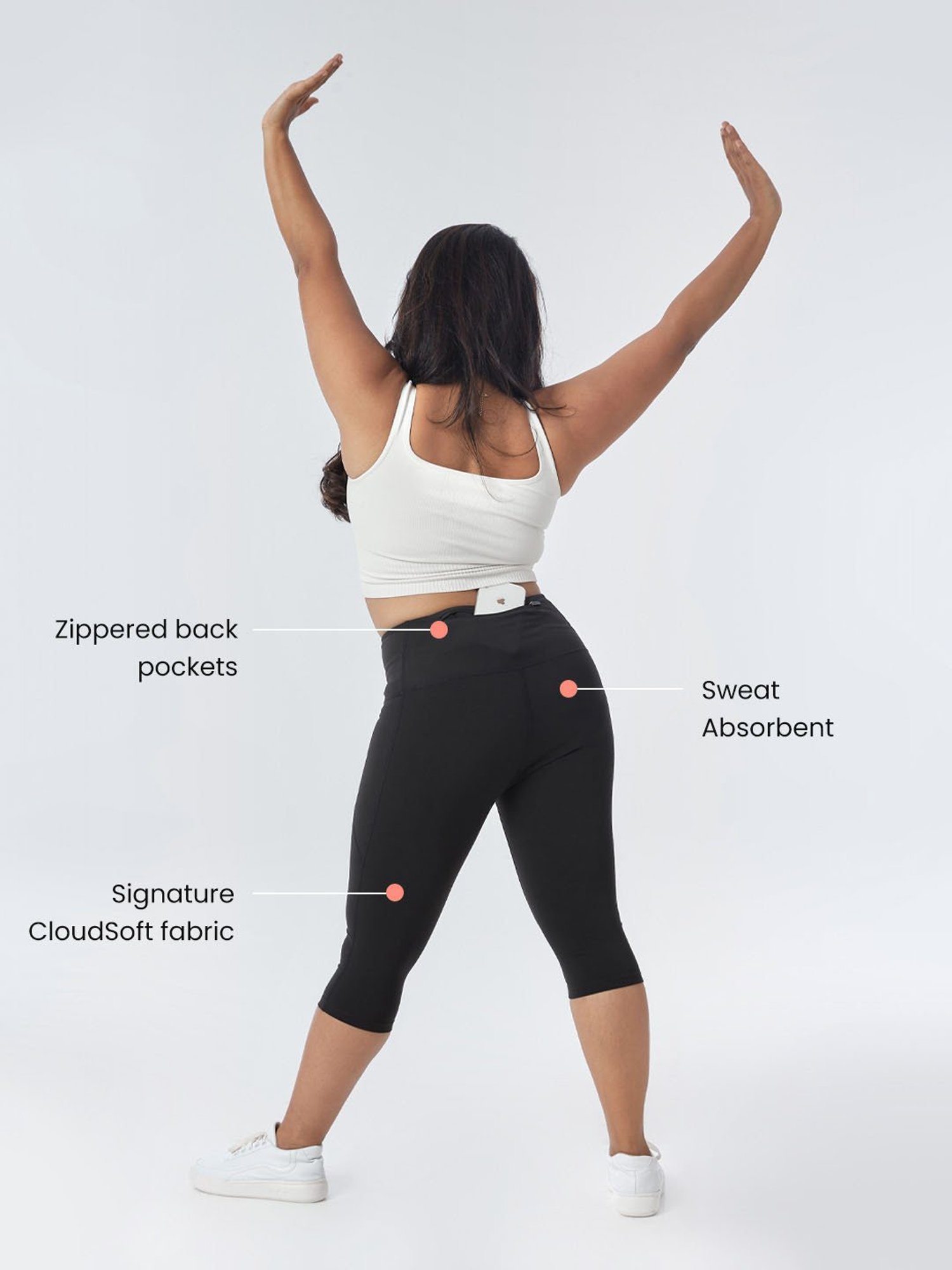 BlissClub Black The Ultimate Capris