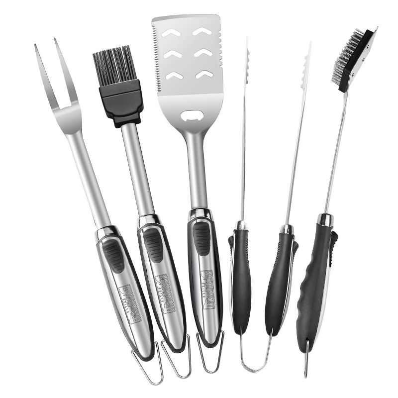 5pc Stainless Steel Tool Kit - Monument Grills