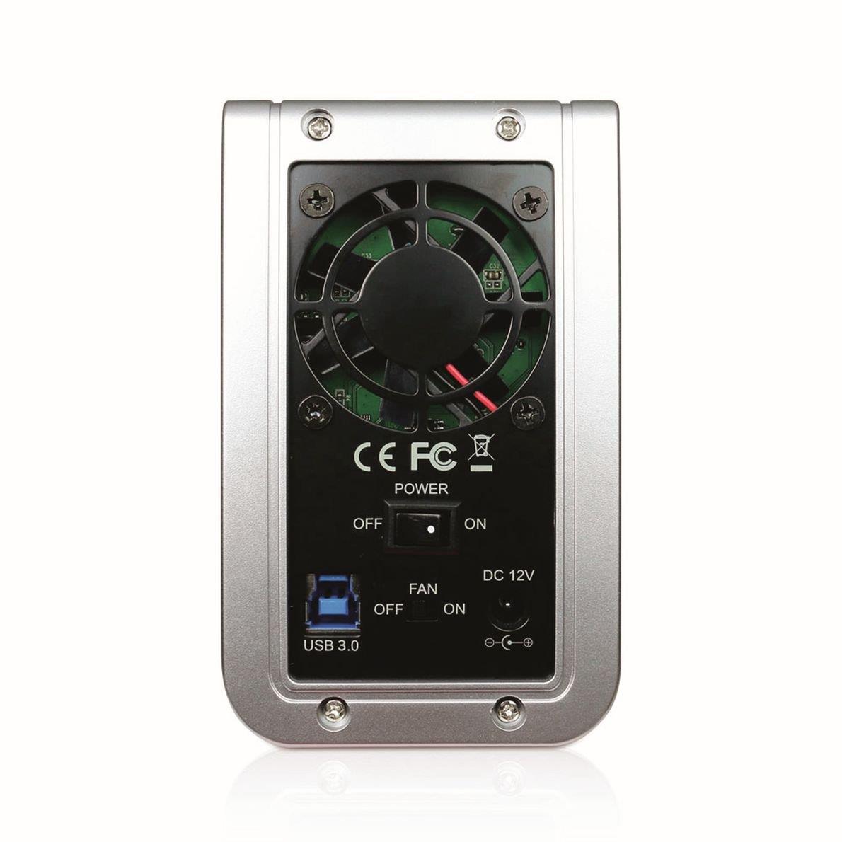 MH-3622RD-U3P 2.5  & 3.5  SATA to USB 3.0 Dual Bay RAID Storage Center