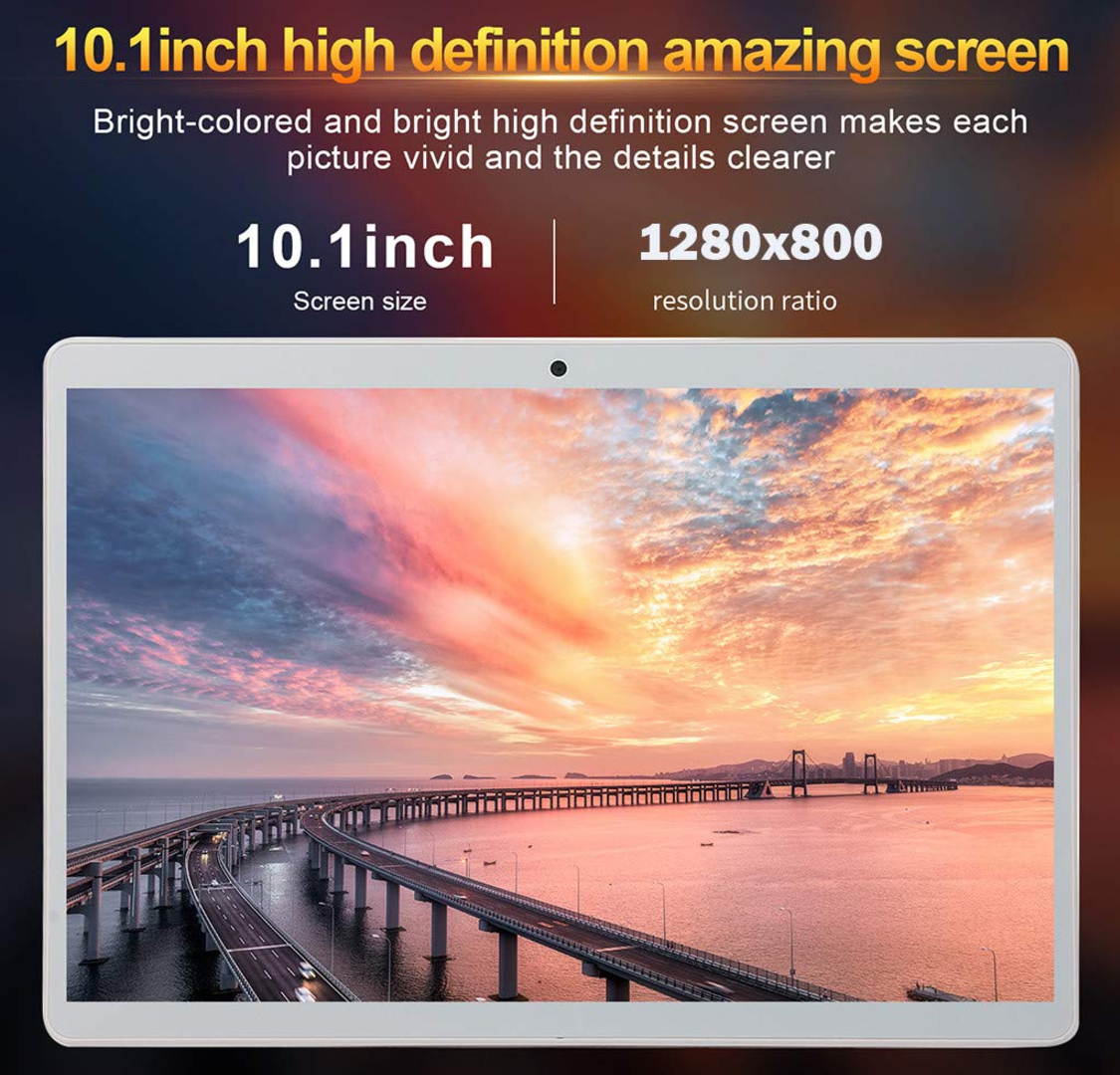 10 inch IPS screen Tablet PC Android 7.0 3GB RAM 32GB ROM Octa Core 8 cores Dual Cameras 5Mp 4G Call Tablet