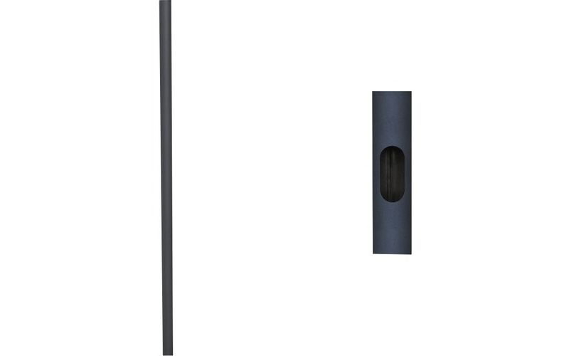 Premier Mounts Mounting Pole for Flat Panel Display - Black - Black