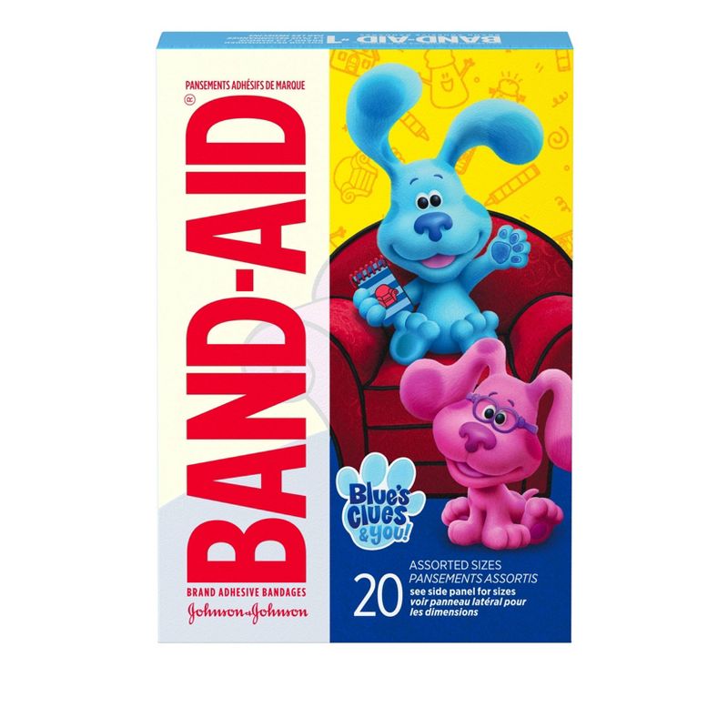 Band-Aid Blues Clues & You Adhesive Bandages - 20ct