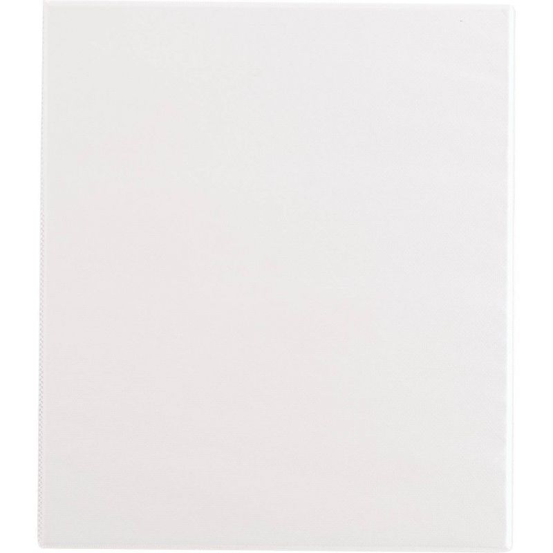 6pk 0.5" D Ring Binder White - up & up™