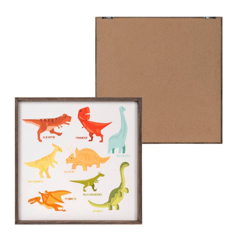 3pc Dinosaur Themed Children's Room Wall Set - New View