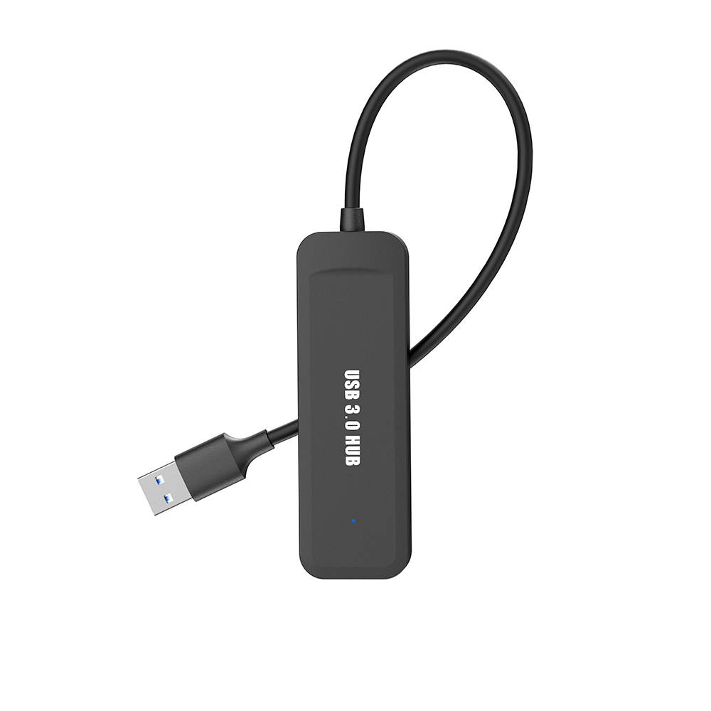 Hannord 4-Port USB 3.0 Hub, Ultra Slim Portable USB Data Hub Splitter for USB Expansion