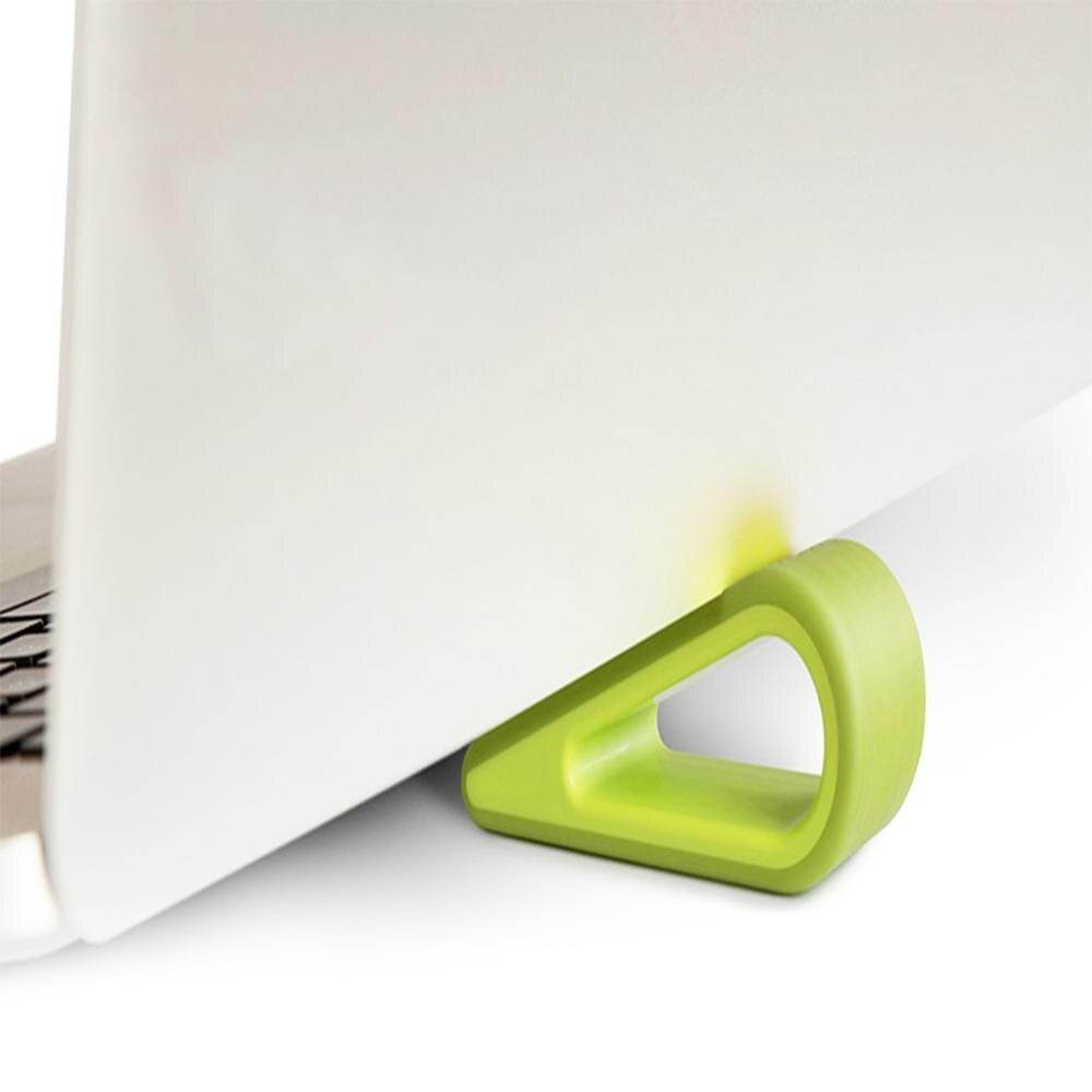 Fashion Simple Laptop Stand Mini Bracket Creative Desktop Computer Increased Shelf Cooling Base Pad Bracket Office Supply