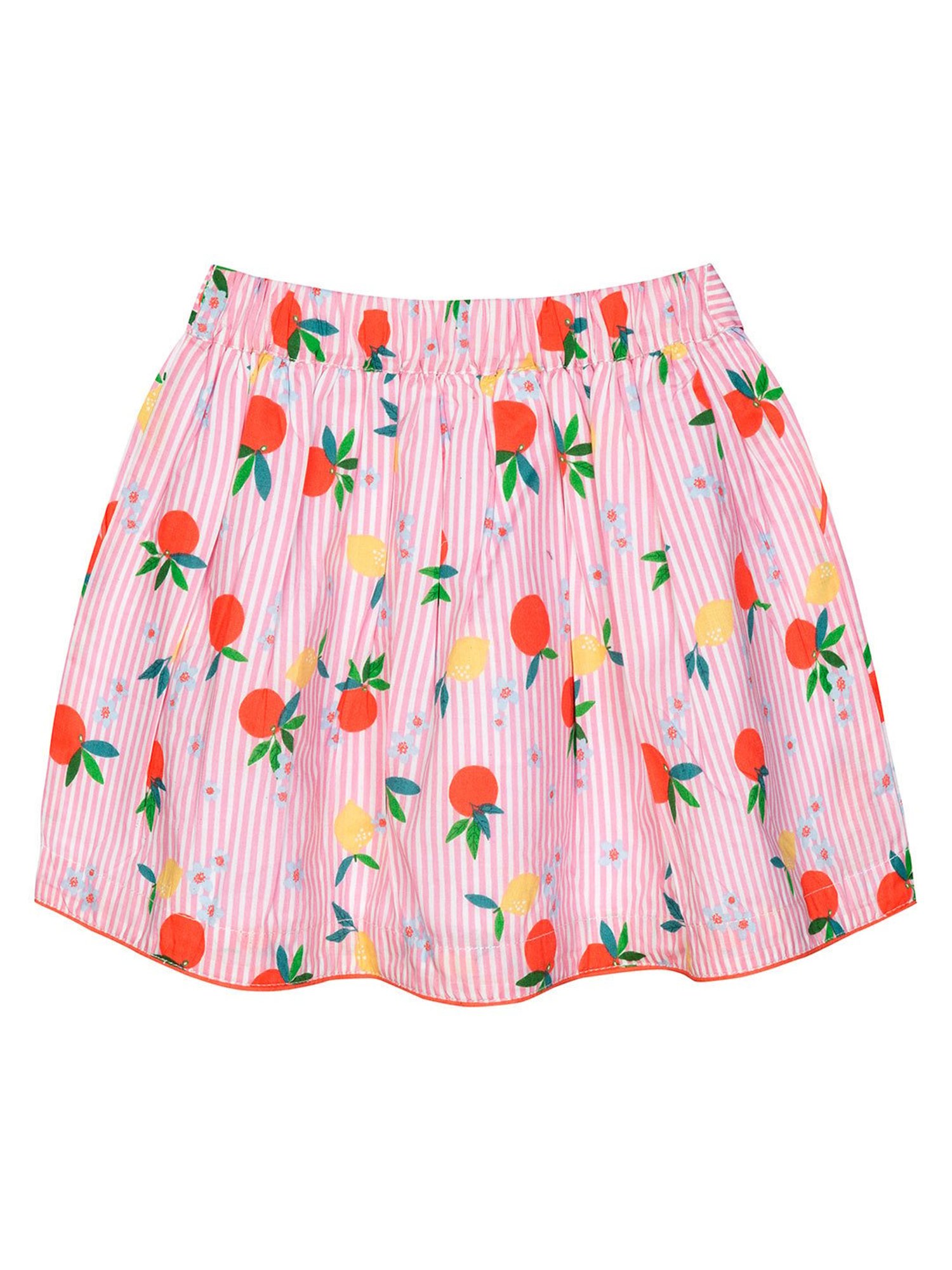 MINIKLUB Kids Blue Cotton Embellished Skirt