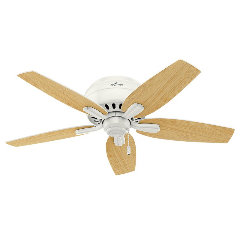42" Newsome Low Profile Ceiling Fan White (Includes Energy Efficient Light) - Hunter