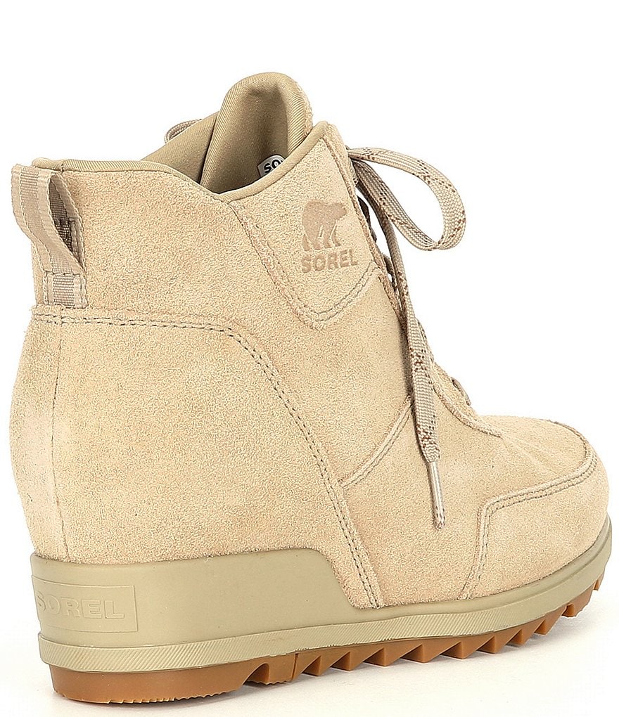 Sorel Evie Sport Lace Waterproof Wedge Booties