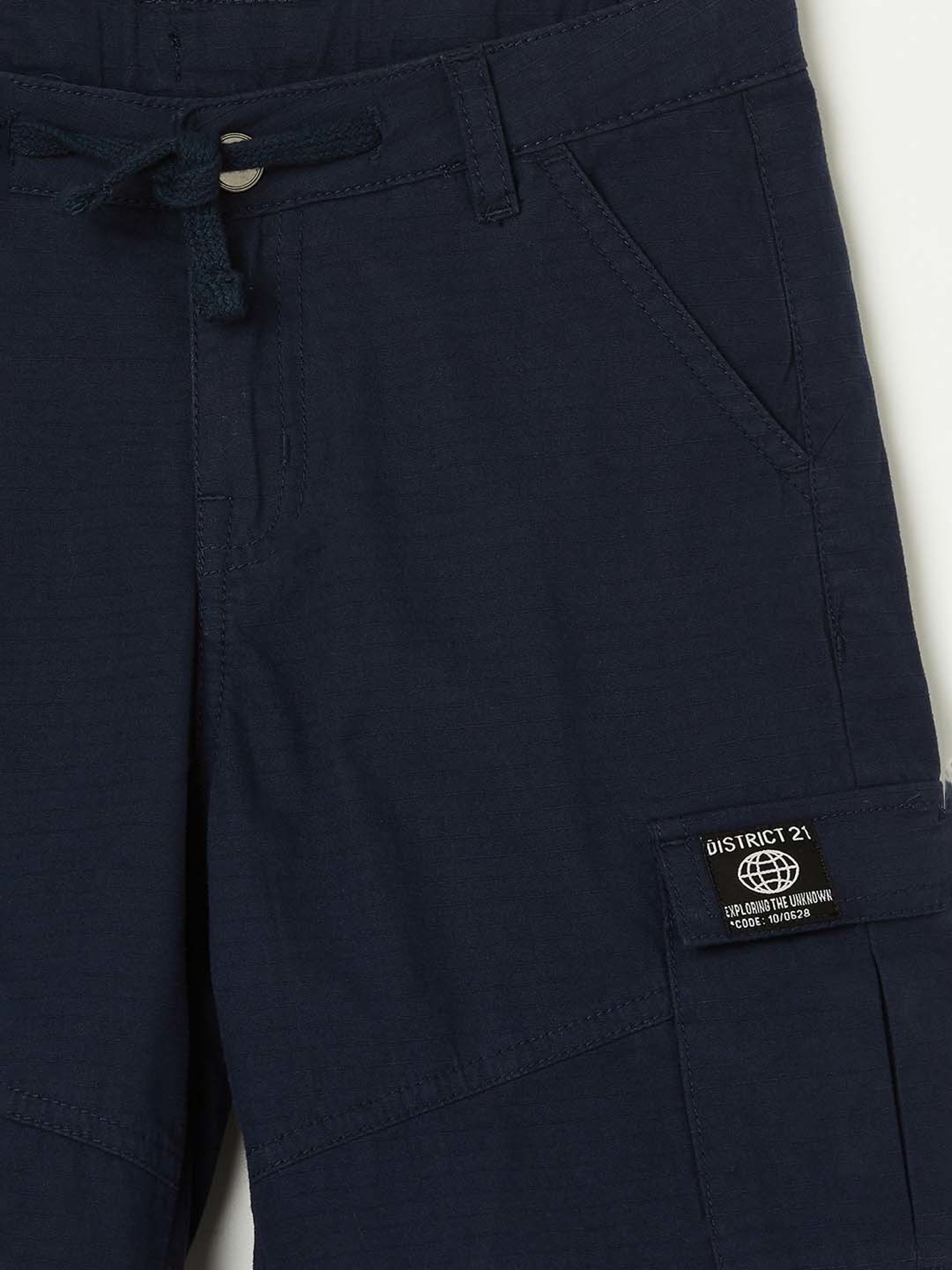 Fame Forever by Lifestyle Kids Navy Regular Fit Shorts