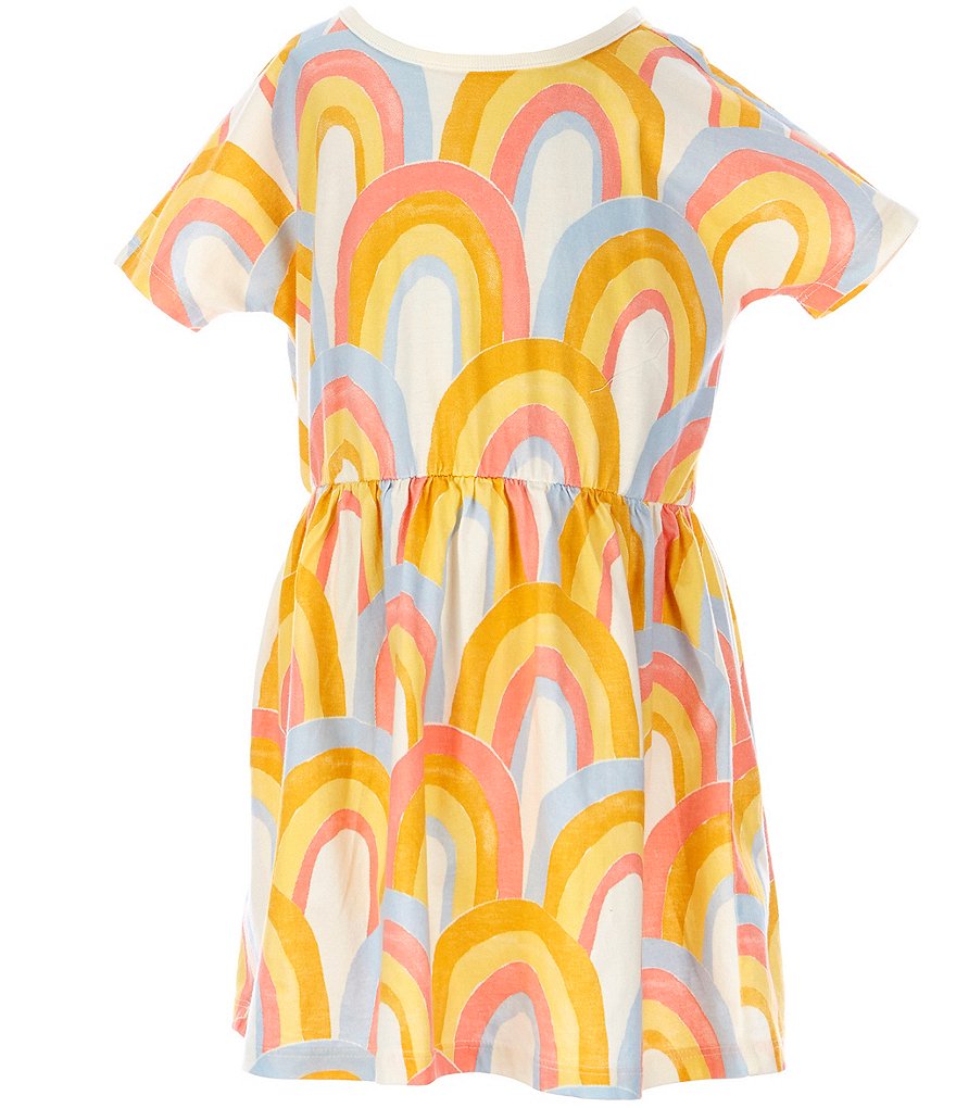 Tea Collection Little Girls 2-6 Rainbow Fit-And-Flare Dress