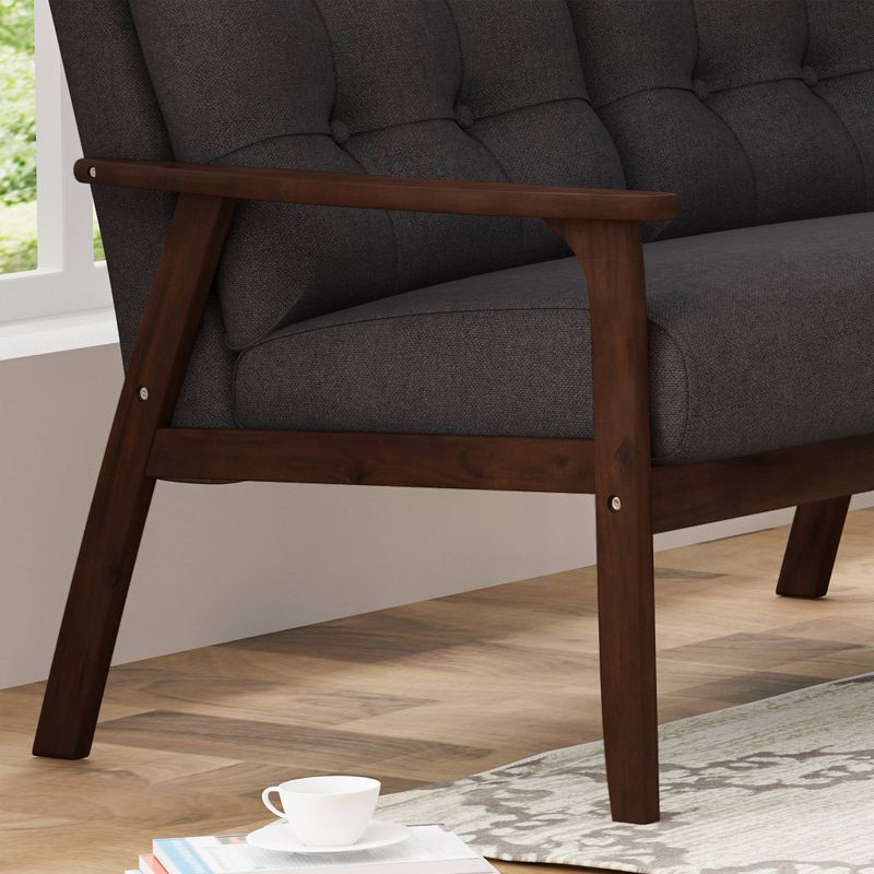 2pc Prospect Upholstered Fabric Armchair Set Azure - Modway