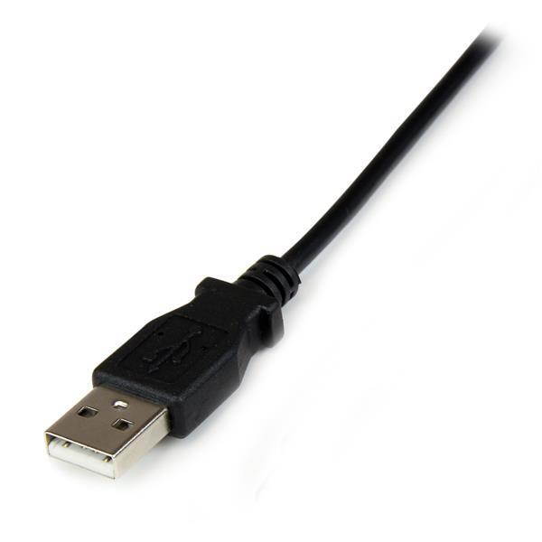 USB to 5.5mm power cable - Type N barrel - 1m
