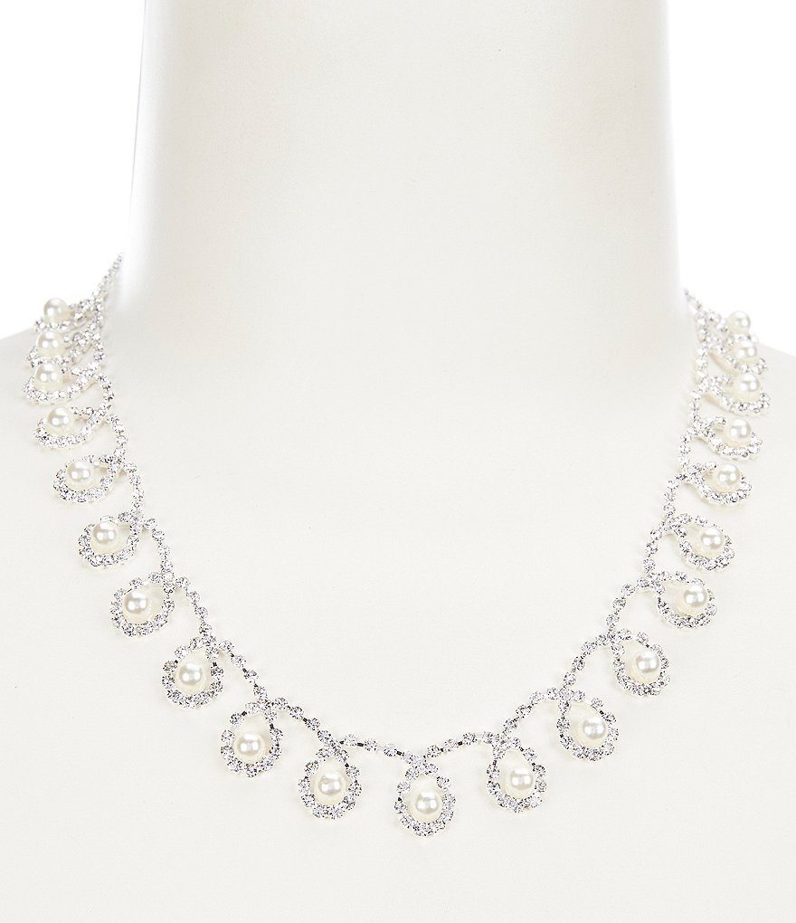 Cezanne Pearl Loops Neckalce