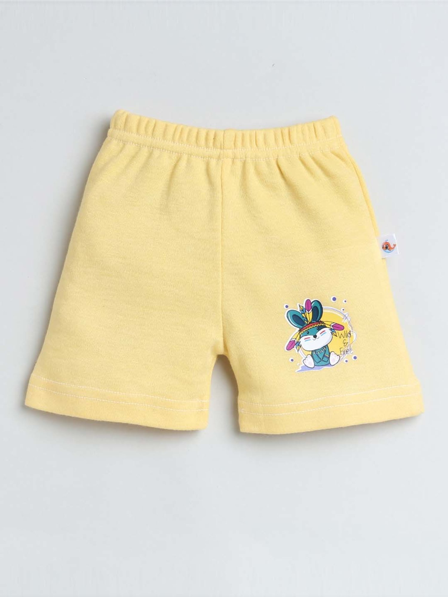 Bumzee Kids Multicolor Cotton Printed Shorts (Pack of 4)