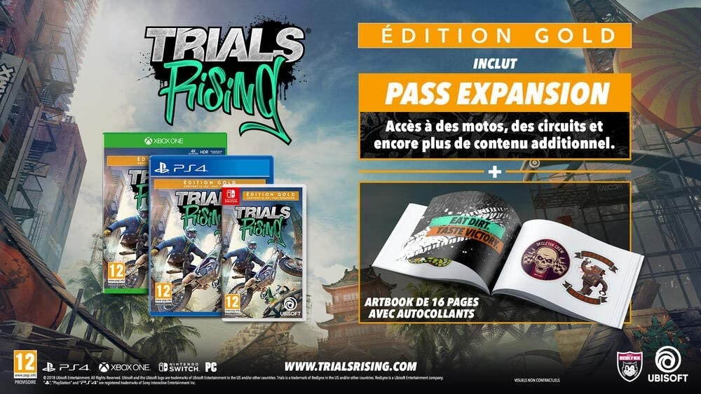 Trials Rising Gold - PS4 nv Prix