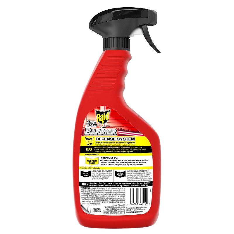 Raid Ant & Roach Barrier - 22 fl oz