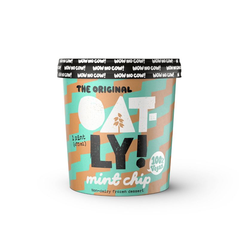 Oatly Mint Chip Non-Dairy Frozen Dessert - 16oz