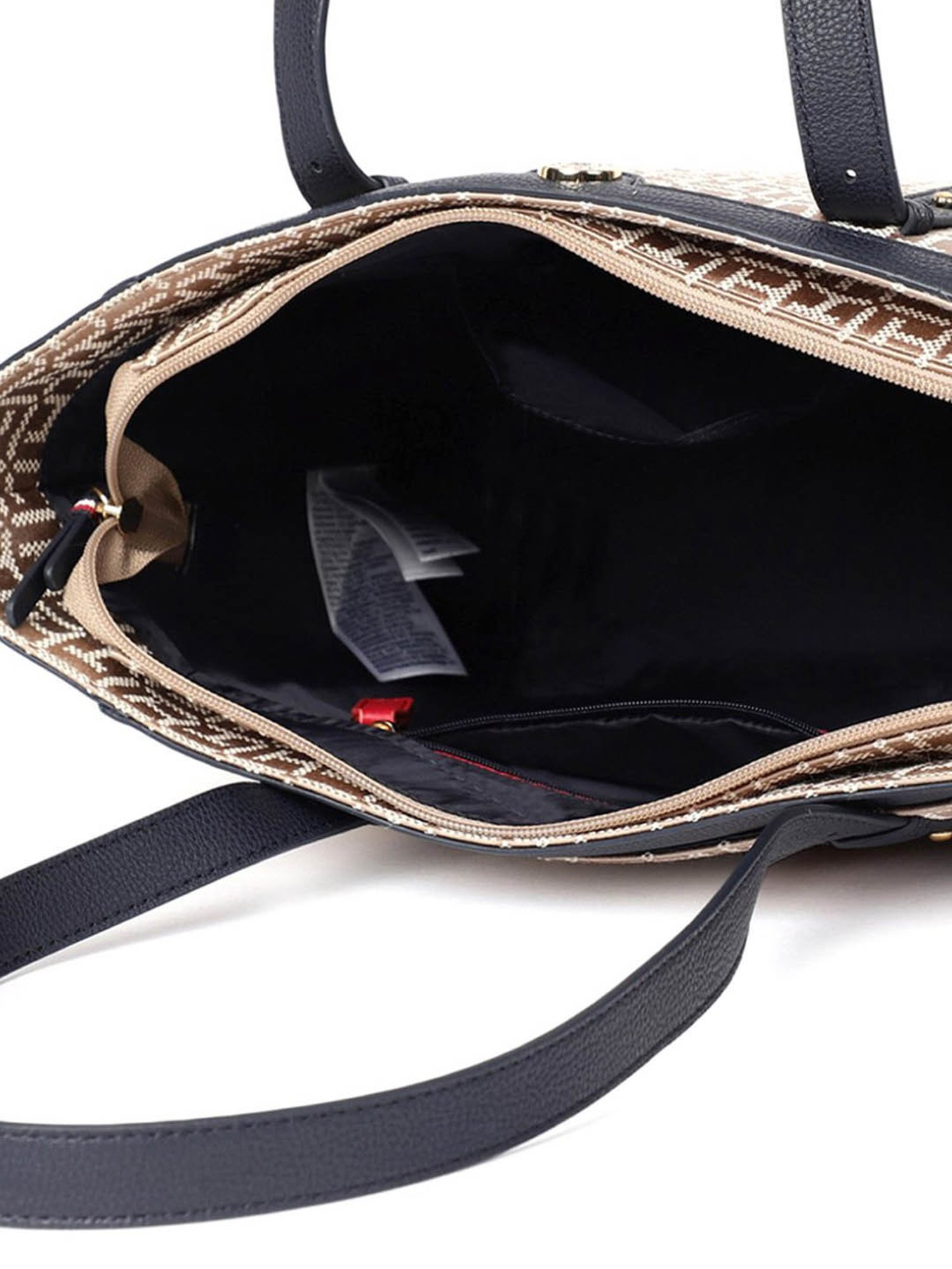 TOMMY HILFIGER Beige WILDER II Logo Shoulder Bag