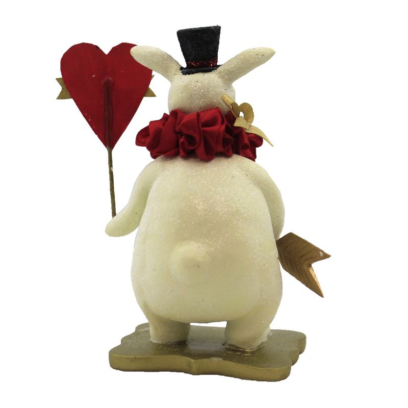 Heather Myers 5.5" Bentley Bunny Love Heart Arrow  -  Decorative Figurines