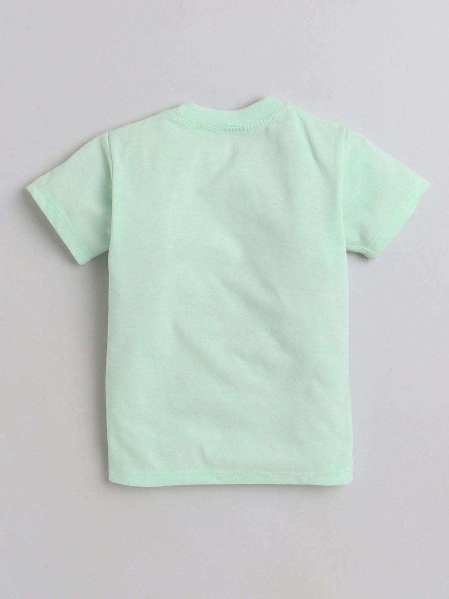 Fourfolds Unisex Green Printed Clothing Set