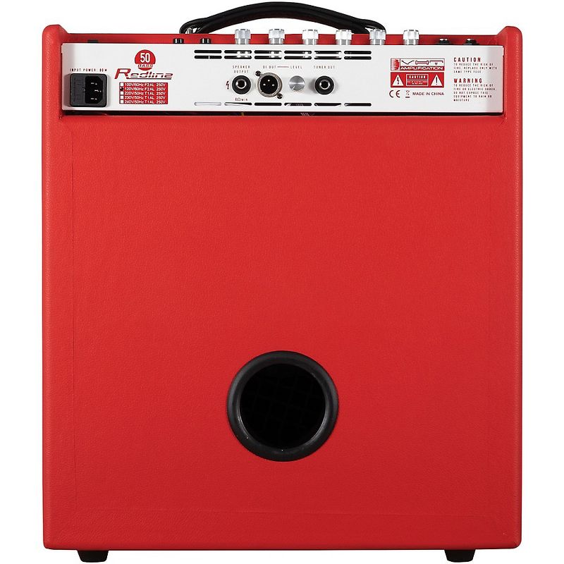 VHT RedLine 50B 50W 1x12 Bass Combo Amplifier Red