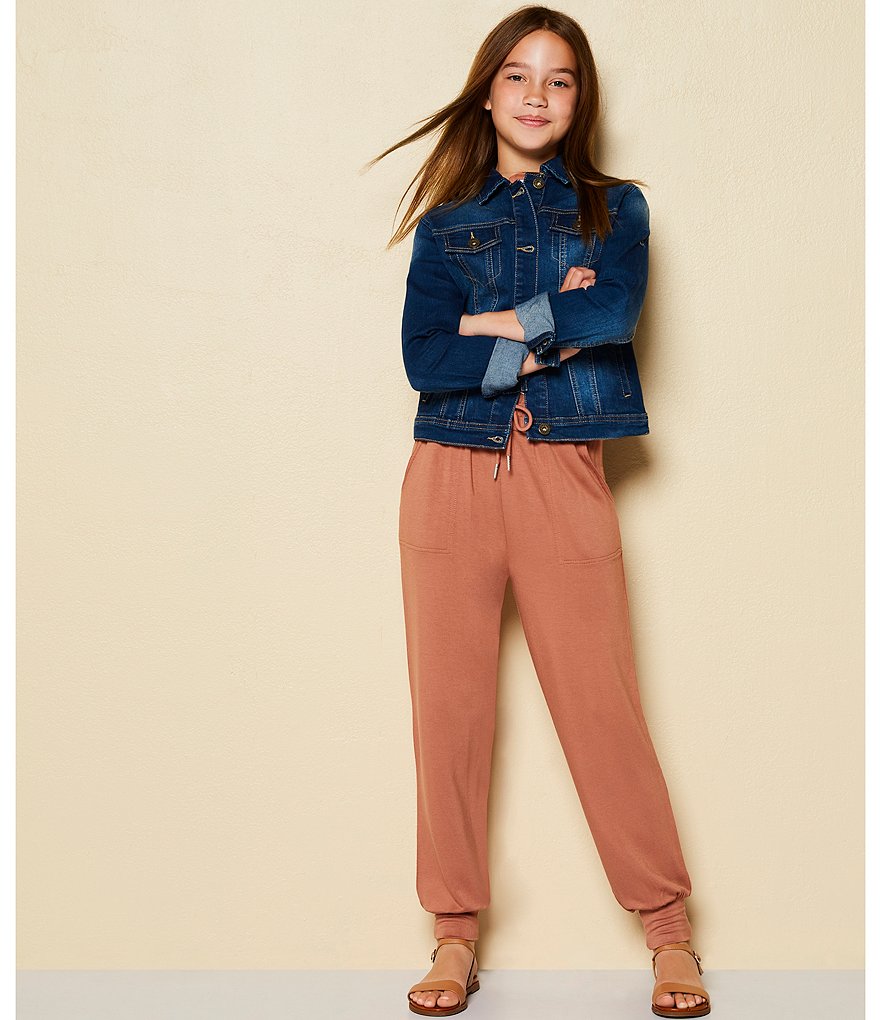 I.N. Girl Big Girls 7-16 Pocketed Woven Jogger Pants